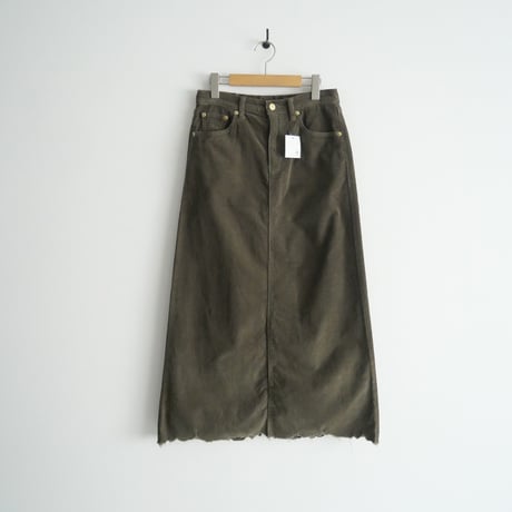 SURT / コーデュロイ マキシ スカート / MXSR10L / MUSE de Deuxieme Classe購入品 / 2304-0912