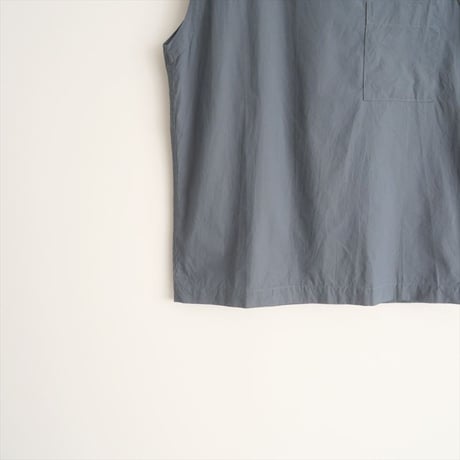 2023SS / TOUJOURS / Pocket Big Tank Shirt / MM38KS02 / 2410-2083