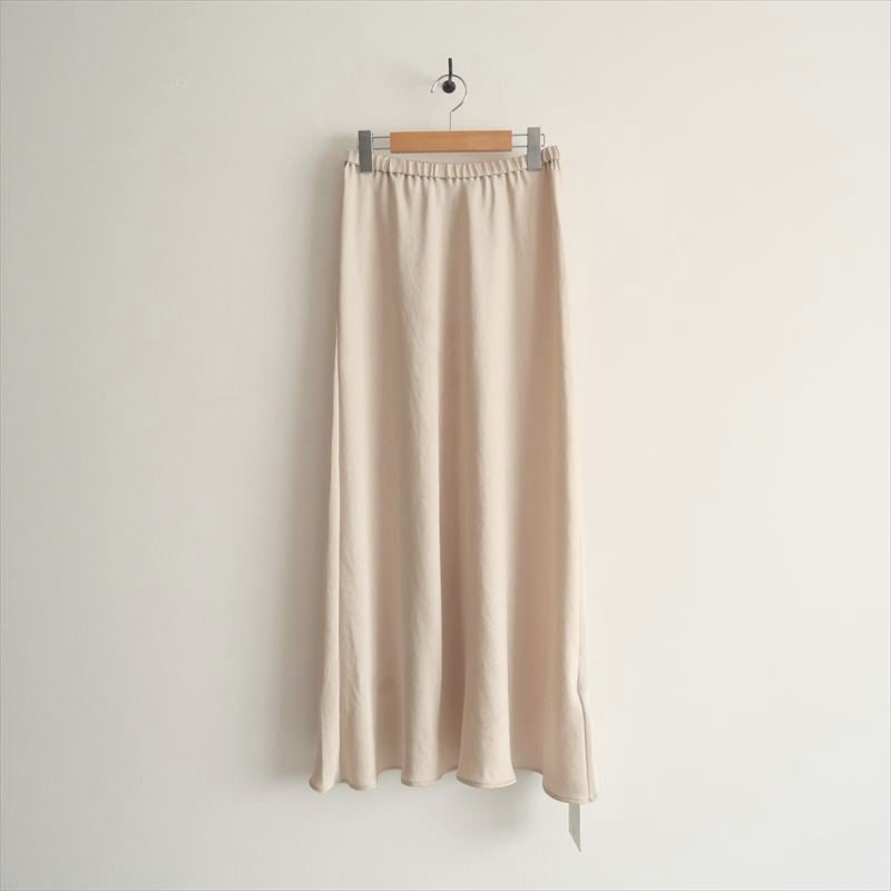 plage　Satin Bias スカート　ベージュ　36 plage（プラージュ）の「Satin Bias スカート（スカート）」 - WEAR