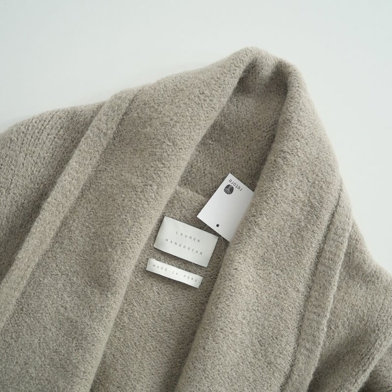 2021AW / 未使用 / LAUREN MANOOGIAN/ / SHORT SHAWL  