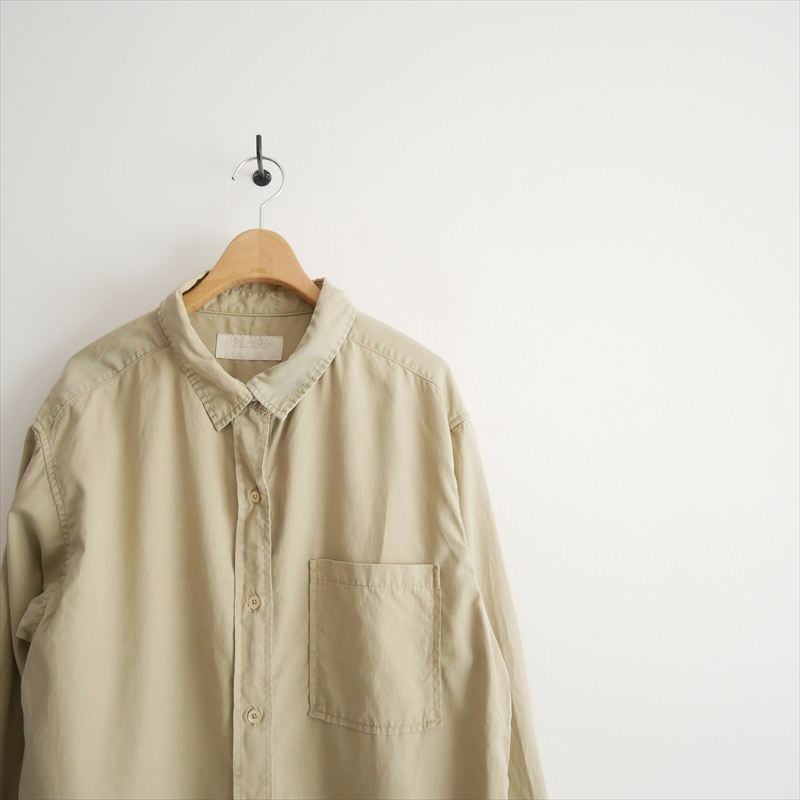 2026SS今季 / 未使用 / Plage vintage like wash シャツ 26