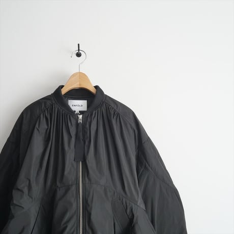 2023AW / 未使用 / ENFOLD / 3D FLARED BLOUSON / 300GA230-2590 / 2501-2095