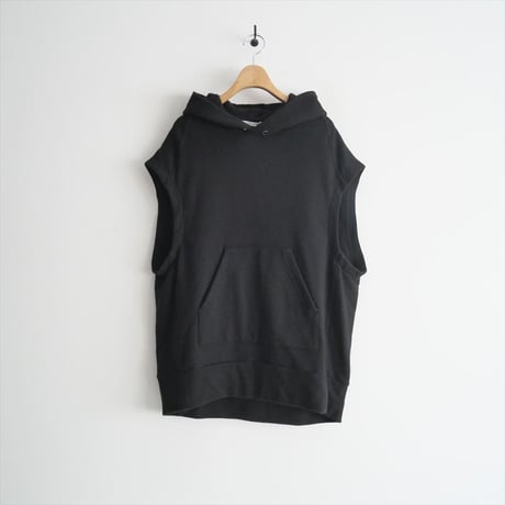 2023SS / PLAIN PEOPLE / コットンスウェットノースリーブパーカー / A1533UB503 / 2405-0711