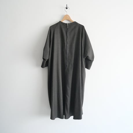 2022AW / support surface / グレンチェックワンピース / 2401-0249
