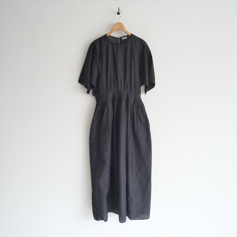 24SS イエナ　コットンシルクピンタックフレアワンピース　フレア　人気 24SS イエナ コットンシルクピンタックフレアワンピース フレア 人気