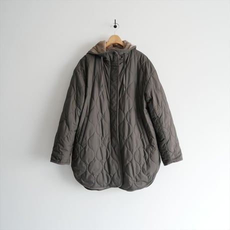 2024AW / FRAMeWORK / キルティング×ボア2WAYフーディーコート / 24020220606040 / 2511-0111