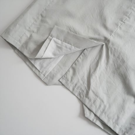 2025SS 未使用 TOUJOURS COTTON*SILK LIGHT WEIGHT GABERDINE CLOTH Oversize Vest TM42CV04 2606-0362