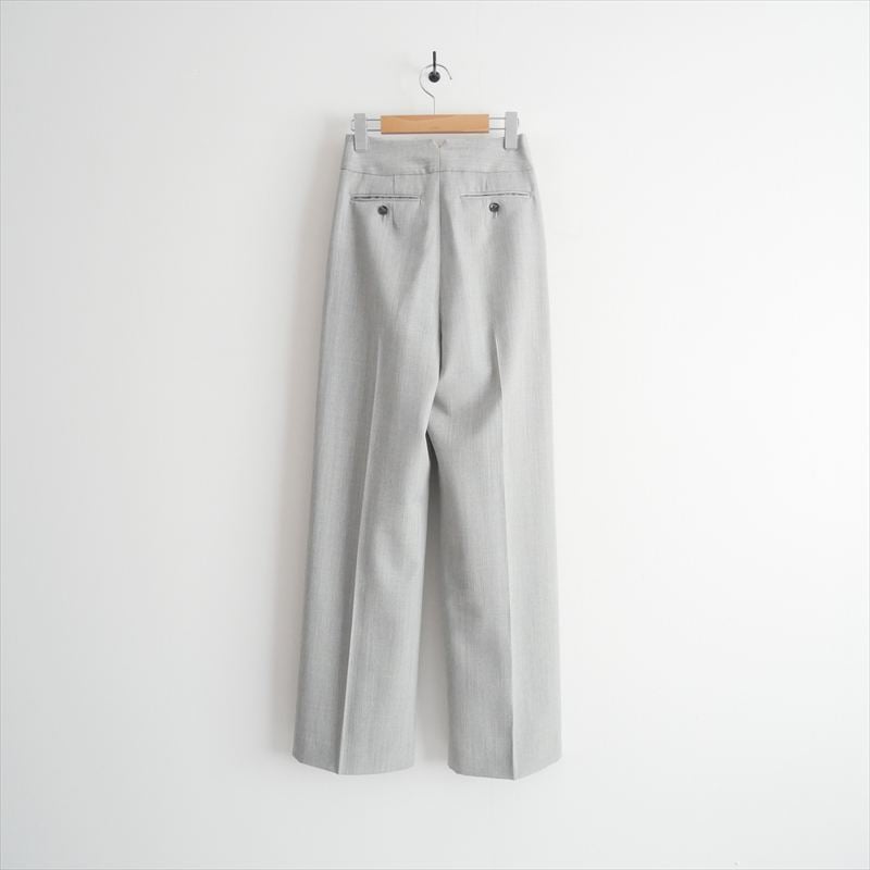 2025SS 未使用 KEINA RITA Wool W Tuck Belted Wide P