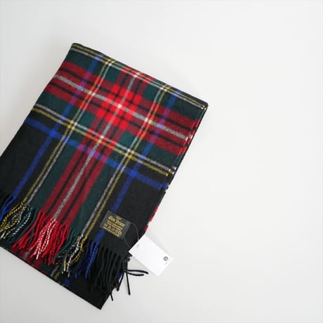 継続販売品 / GLEN PRINCE / ラムズウール チェックストール / 2503-0590