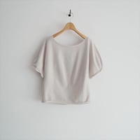 NOBLE / CO/PL パフスリーブニット / 24080240815020 / 2409-2017