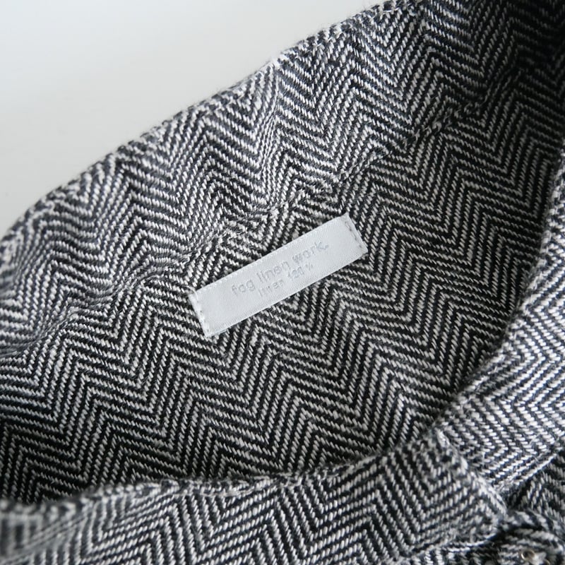 2023 / キナル別注 / fog linen work / ヴェルナ コートワンピース ヘ