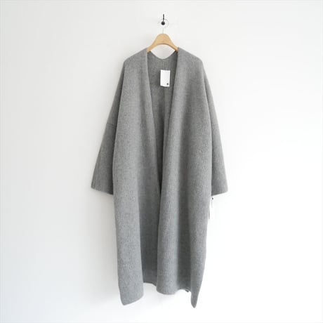 未使用 / L'Appartement同型お取扱い / HAVEL studio / RACOON KNIT MAIN COAT ラクーンニットコート / 2500-0317