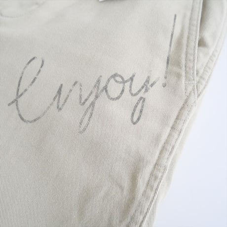 2024 / FRAMeWORK / DRAWING CHINO PANTS / 24030220616010 / 2410-1437