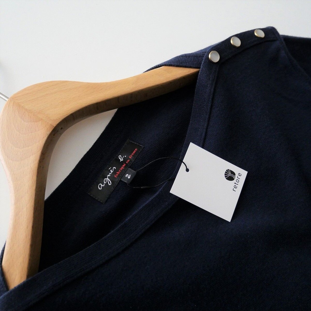 agnes b. FEMME / J155 TS コットンニットカットソー / 2110-0...