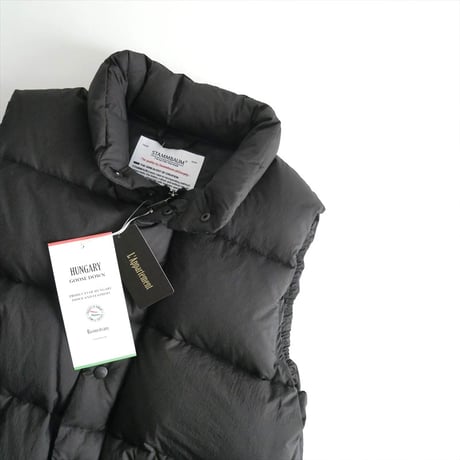 2022AW / 未使用 / L'Appartement購入品 / STAMMBAUM / OLMETEX DOWN VEST / 22010570003730 / 2403-0271