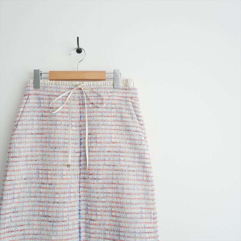 2026SS今季・人気完売品 / 未使用 / ebure ブルーネオンツイード 