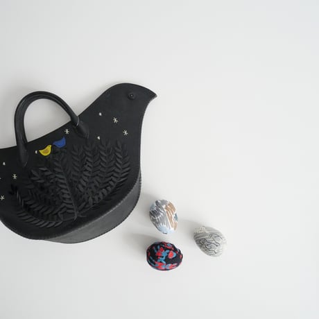 2023AW / mina perhonen / 鳥バッグ / aba9785s / 2402-1097