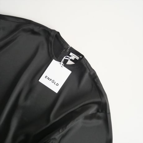 2023SS・人気完売品 / 未使用 / ENFOLD / ミッションサテン T-SHIRT / 300GS130-0470 / 2411-1427