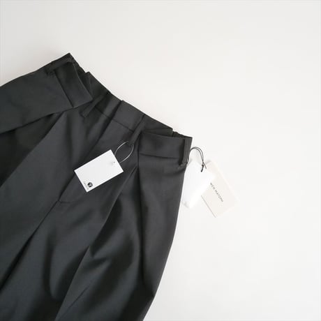 2026SS今季・人気完売品 / AEWEN MATOPH インタックパンツ 87142020005 / 2605-0676