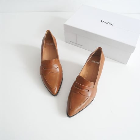 2022AW / IENA購入品 / MOLLINI / ポインテッドローファーミュール / 22093910008230 / 2410-2082