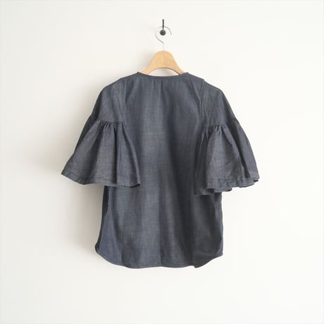 継続販売品 / aLORS / Estelle Jean デニムブラウス / 2503-0885