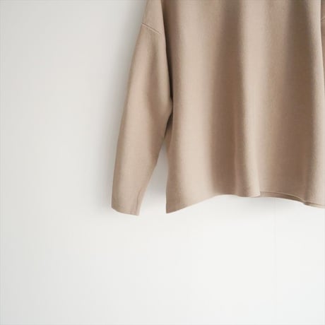 2024AW / 未使用 / SLOBE IENA / コットンダブルフェイスプルオーバー / 24080912284030 / 2512-0043