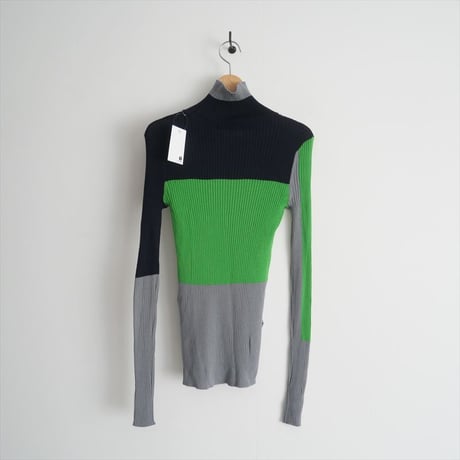2023AW・人気完売品 / 未使用 / nagonstans / high-neck long-sleevesニット / 470GA870-1050 / 2411-1478