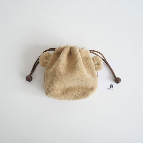 〇人気完売品 / FEILER / ドアップテディ 耳付き巾着 / L/DUT-243242 / 2510-1087