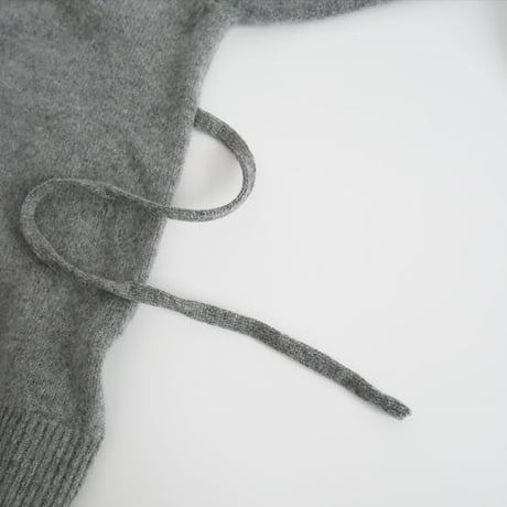 2024AW今季・人気完売品 / 未使用 / 広瀬すずさんコラボ / CLANE / W FACE CENTER SLIT KNIT TOPS / 17106-2232 / 2411-0943