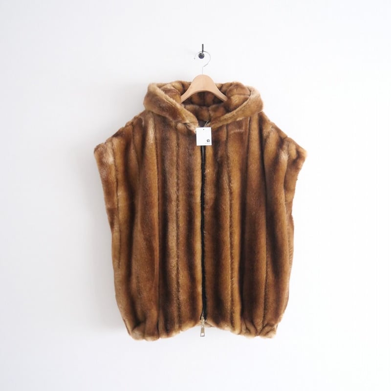 a point / FAKE FUR VEST / DEUXIEME CLASSE購入品 /...