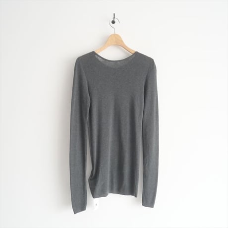 2024・人気完売品 / L'Appartement購入品 / GOOD GRIEF! / HENLEY RIB KNIT TOP / 24080560210110 / 2504-1119