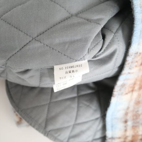 〇2022AW / THE SHINZONE / SHAGGY CHECK JACKET / 22AMSJK02 / 2502-2070