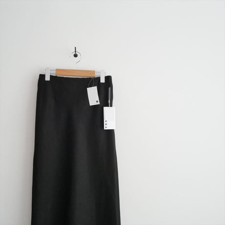 未使用 SACRA RUSTIC LINEN SKIRT 123214122 2606-0454