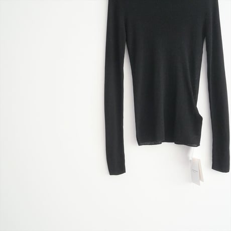 2023AW / 未使用 / DEUXIEME CLASSE / Sheer Rib タートルネックプルオーバー / 23080500803030 / 2506-0784