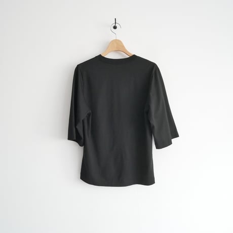 継続販売品 / LOEFF / スビンコットン 5分袖 クルーネックTシャツ / 88176990035 / 2509-0004