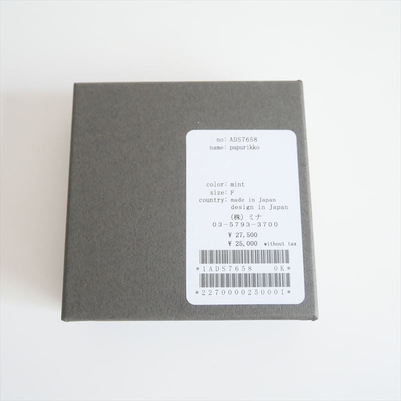 新品未使用 25SS mina perhonen papurikko ブローチ mina perhonen ミナぺルホネン papurikko ブローチ