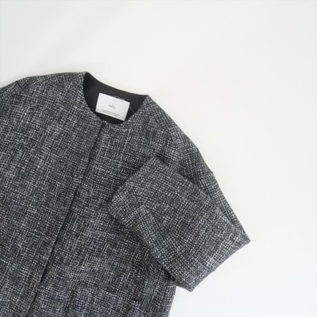2024AW / 未使用 / INED / ノーカラージャケット / 71-44141016 / 2508-0222