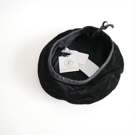 2023AW / 未使用 / IENA購入品 / KIJIMA TAKAYUKI / ORGANIC CORDUROY BERET / 23095910000930 / 2511-1147