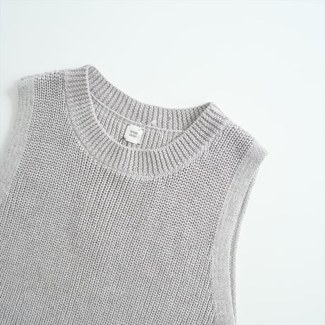 2023SS / 未使用 / L'Appartement別注 / GOOD GRIEF！ / Cotton Linen Vest / 23080560200010 / 2405-0582