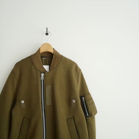 2025 sacai / Sponge Sweat Blouson / 25-03790M 2603-0919