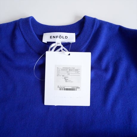 2023AW・人気完売品 / 未使用 / ENFOLD / OPEN-CUFF PULLOVER / 300GA270-1720 / 2508-0146