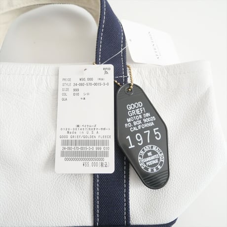 2024AW今季 / L'Appartement購入品・店舗限定 / GOOD GRIEF！ / GOLDEN FLEECE Pint Tote BAG / 2410-0225