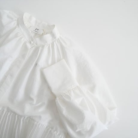 2023 / 1er Arrondissement / プリーツブラウス / B1033AFB017 / 2411-1495