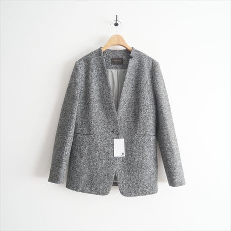 〇2024AW / TOMORROWLAND collection / スライバーツイード キザミカラージャケット / 13074407301 / 2503-0185