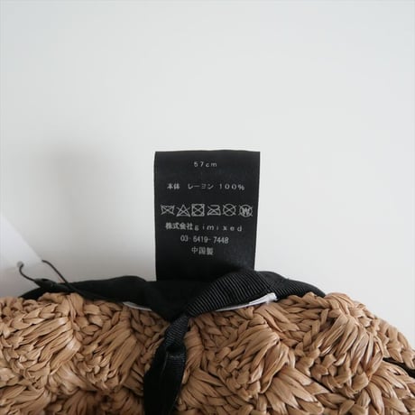 2023SS / La Maison De Lyllis / BARROW ハット / 2231041 / 2407-0035