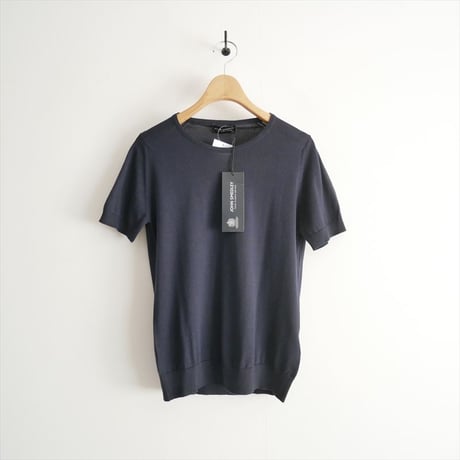 未使用 / JOHN SMEDLEY / クルーネックショートスリーブニット / S3789 / 2508-2168