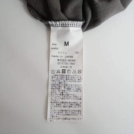 2023・人気完売品 / L'Appartement別注 / REMI RELIEF / THE PLAY7ブソデTシャツ / 23070560400330 / 2502-0520