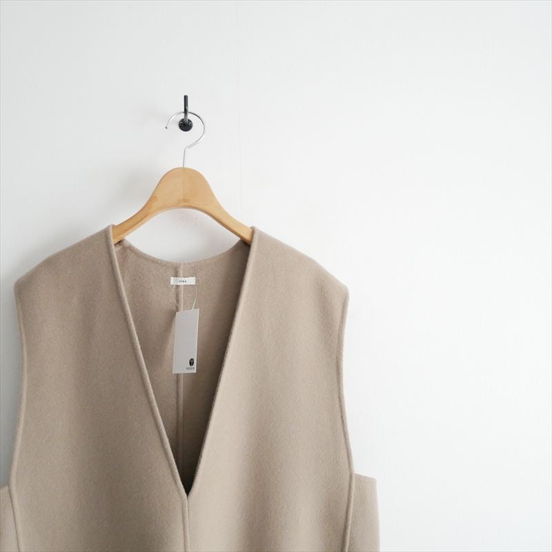 2022AW / 未使用 / IENA / ダブルフェイスデザインベスト / 22051900