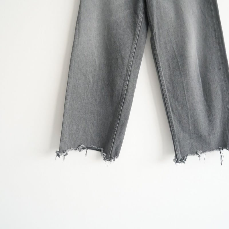 2021AW / AUNT / HIGH RISE WIDE デニム / DEUXIEME 
