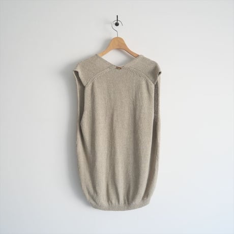 2024SS・人気完売品 / DEUXIEME CLASSE / Lily Linen Vネック ベスト / 24080500419010 / 2412-0269